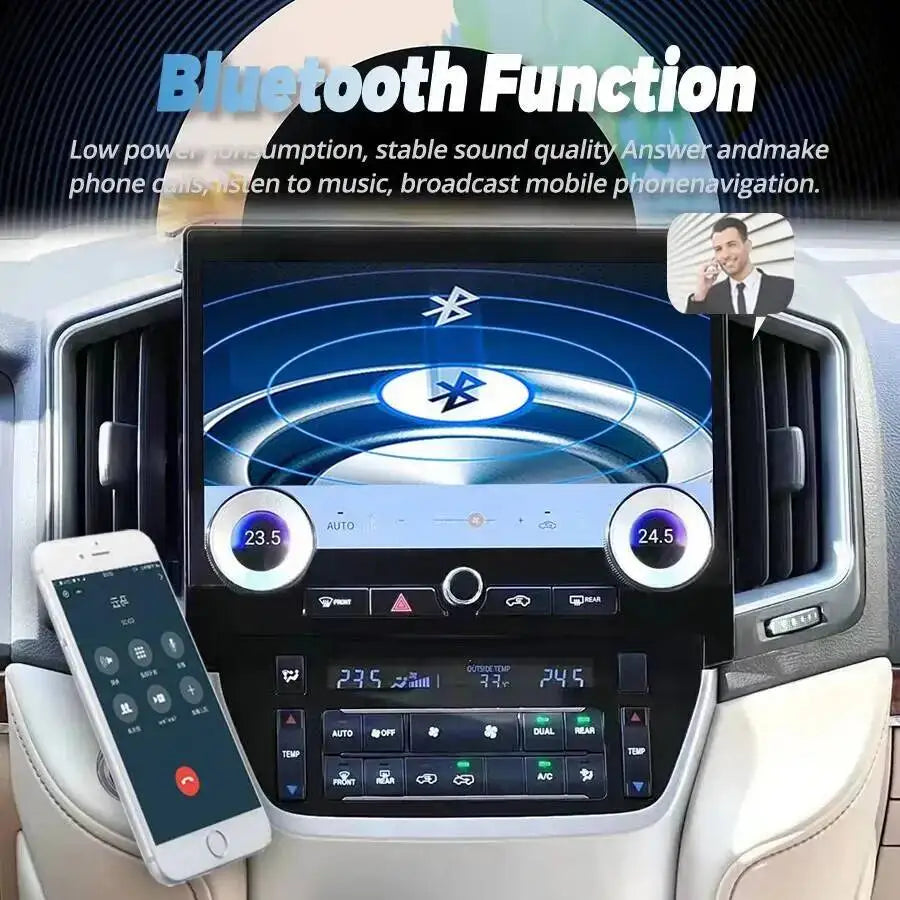 Radio Stereo Multimedia Video For Toyota Land Cruiser LC200 2016-2020 Android Car GPS Navi | AUTOKITSHOP