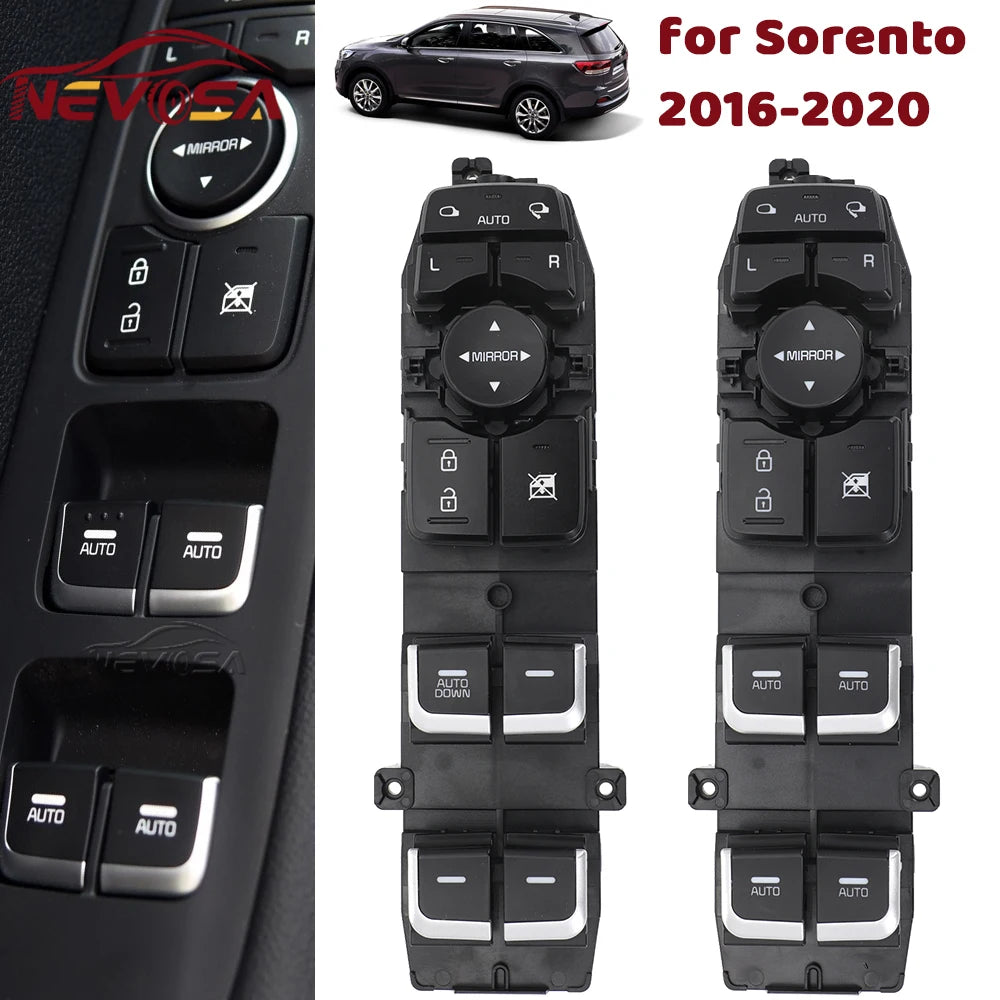 LH Driver For Kia Sorento SUV 2016 2017 2018 2019 2020 Auto Master Electric Powe for Kia C5100 C5310 - Automotive LED Li