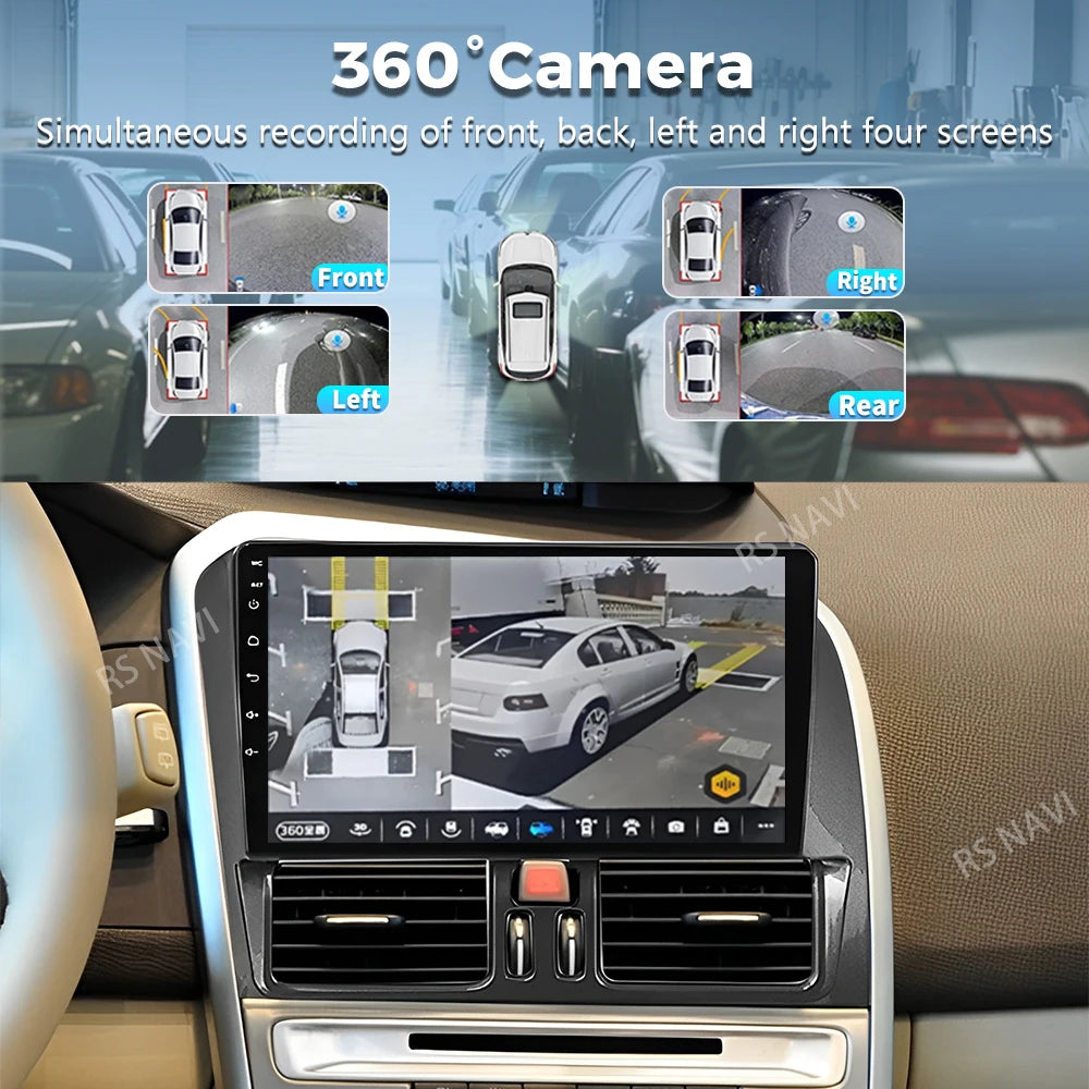 Plug and Play Android 16 For Volvo XC60 2007 2010 2013 2014 2017 2K QLED Stereo Car Radio