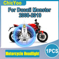 1X Plug And Play Canbus No Error H7 10000LM Motorcycle Led Light Led Headlight Free 3570 C