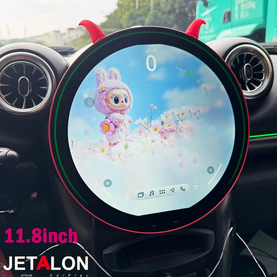 Car Radio Android 14 Screen GPS Video Stereo Navigation Multimedia 4G WIFI 11.8inch For BM