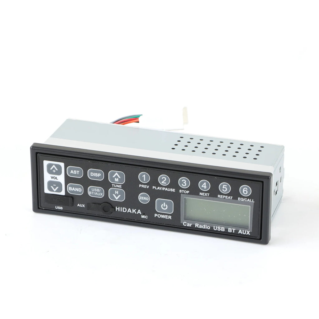 Bluetooth USB AUX-in 24 Volt Excavator Radio for Hitachi Komatsu Kato Excavator Replacemen