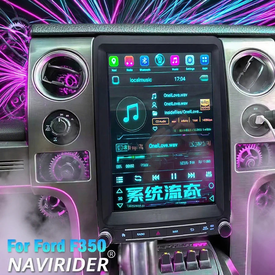 Car Radio GPS Android 15 Video Player Carplay Navi Multimedia Head Unit For Ford F250 F350