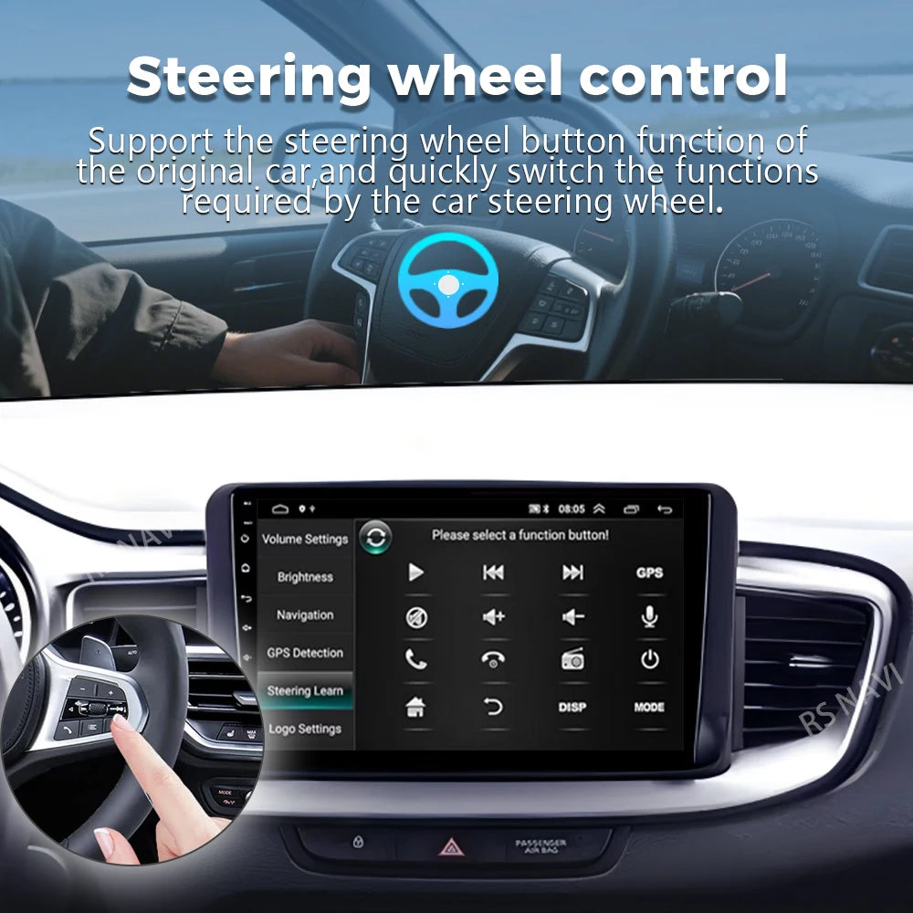 Android 16 WIFI+4G Carplay Auto Car Radio For Kia Ceed 3 CD 2018-2022 Multimedia Video Pla