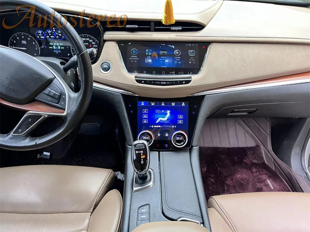 Digital AC Panel Display For Cadillac XT5 XT6 2015-2023 Car GPS Navigation Auto Headunit M