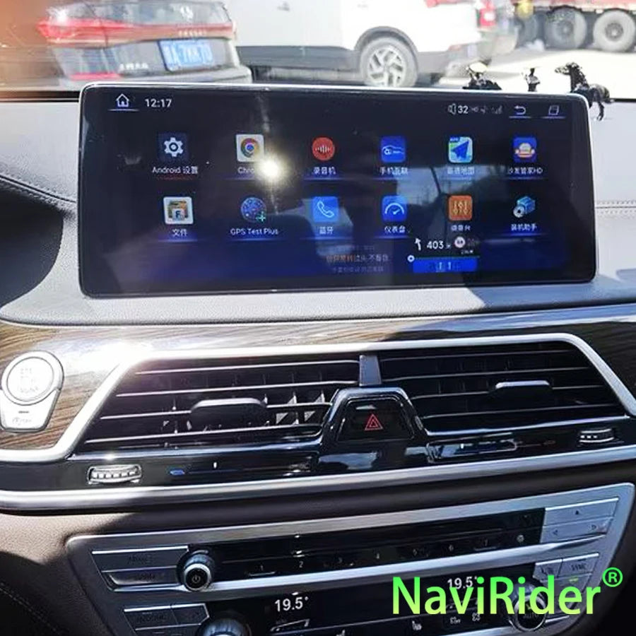 12.8inch Android Screen For BMW 7 Series G11 G12 EVO 2016-2019 Car Radio Carplay Stereo Vi