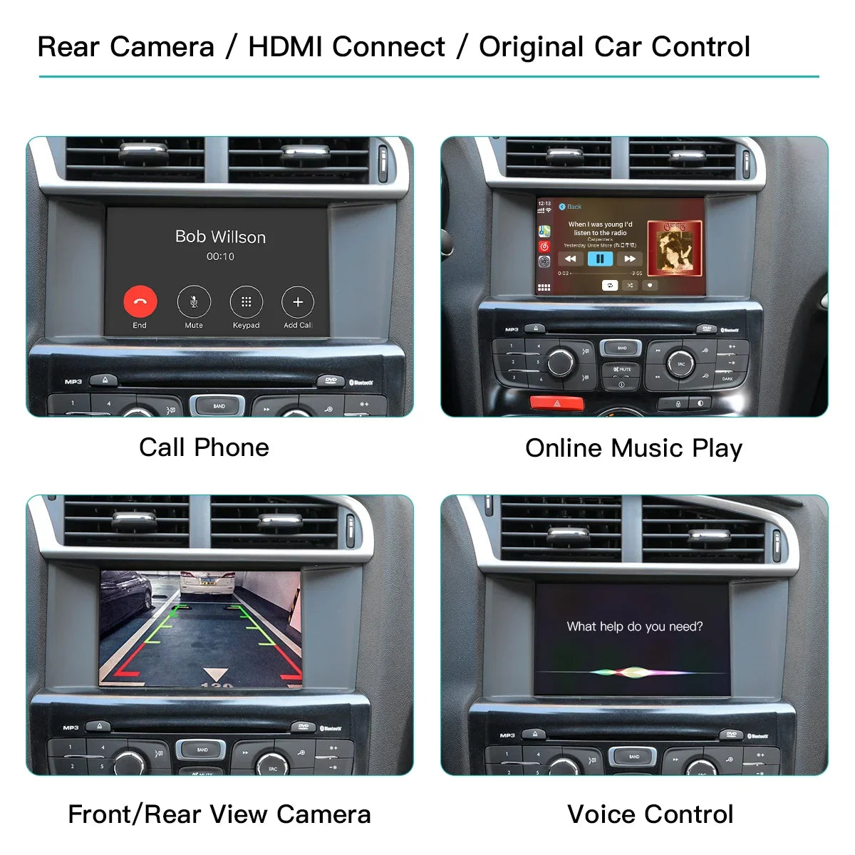 Wireless Carplay Android Auto For Peugeot Citroen SMEG Picasso for Peugeot 308 508 208 300 | AUTOKITSHOP
