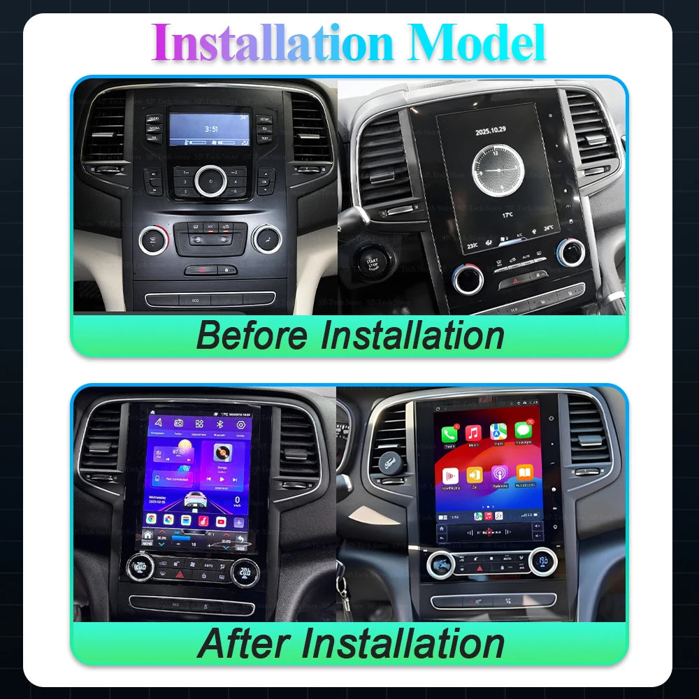 9.7 Inch Android 16 For Renault Koleos Megane 4 Samsung Sm6 Talisman 2017-2019 Carplay Car | AUTOKITSHOP