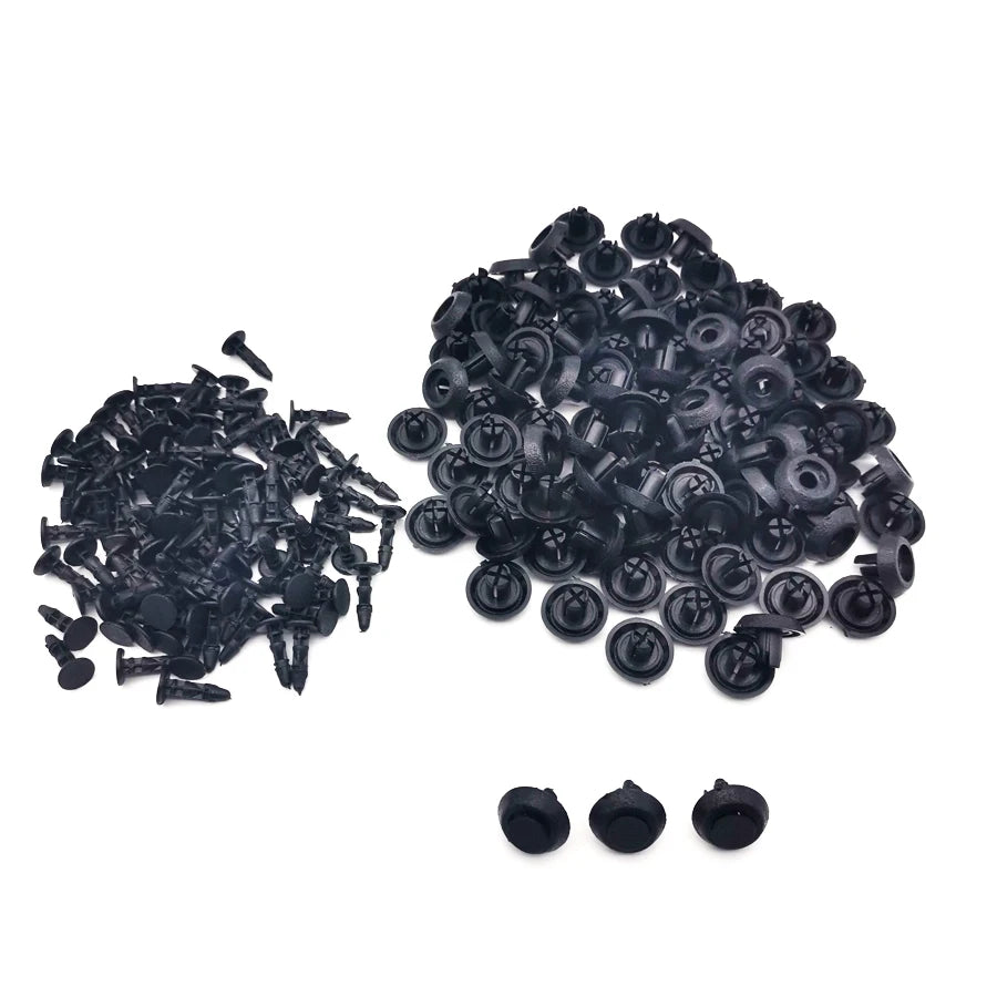 100pcs/lot Engine Cover Grille Bumper Retainer Push Clips For Toyota 90467-07211