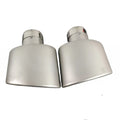 Automotive Parts Large Diameter Stainless Steel Sandblasted Exhaust Pipe Tail Throat Width 140mm - Automotive LED Light