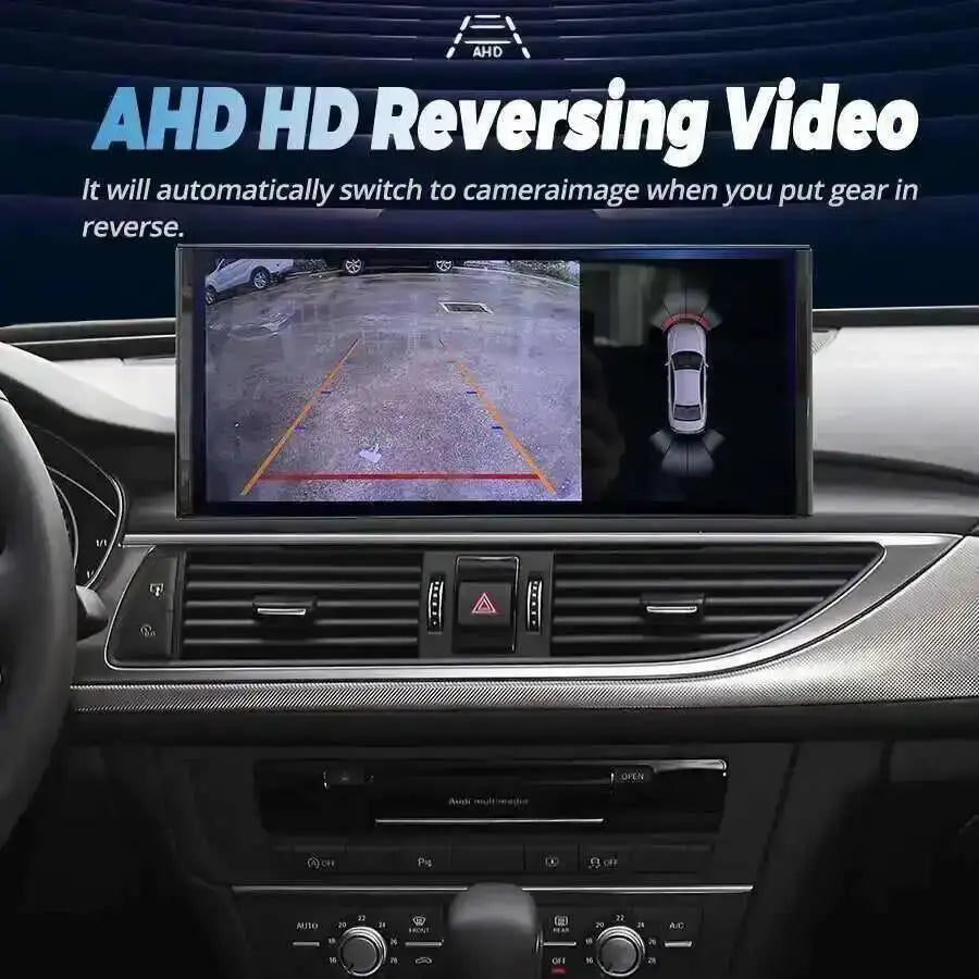 Android 15 Car Video Player 12.3 inch Touch screen For Audi A6L A7 2009-2015 Wireless CarP | AUTOKITSHOP