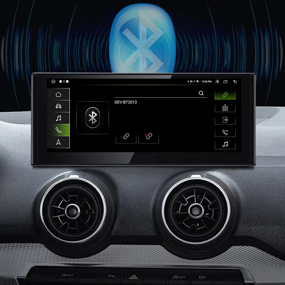 10.25INCH For Audi Q2 2018 2019 - 2021 Android 14 Auto Radio Car Multimedia Player Navi GP