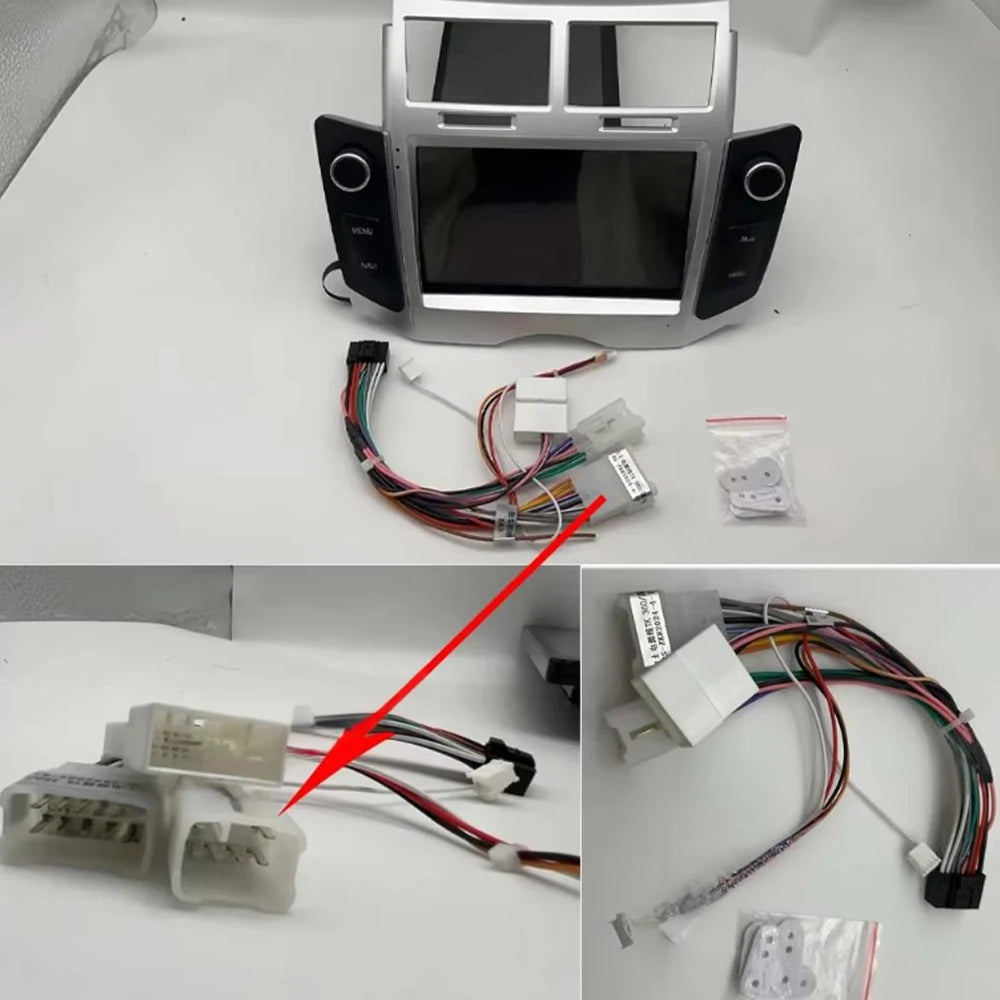 Android 16 Car Radio For Toyota Yaris Xp90 Vitz Platz 2005-2011 Car Radio Wireless Carplay | AUTOKITSHOP