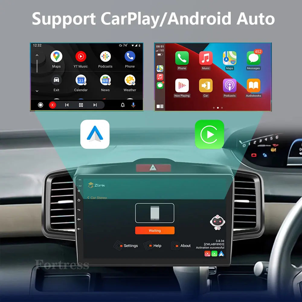 Car Radio Android 16 For Honda Freed Spike 2008-2016 360 Camera WIFI+ 4G LTE Carplay 9/10