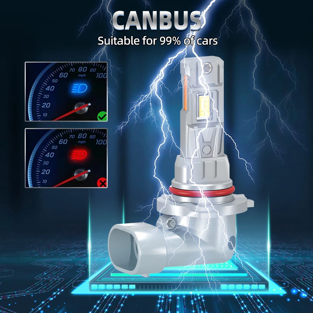 LED Lights for Car Headlight Bulb Wireless Auto Lamp Spotlights For TOYOTA RAV 4 IV A4 201