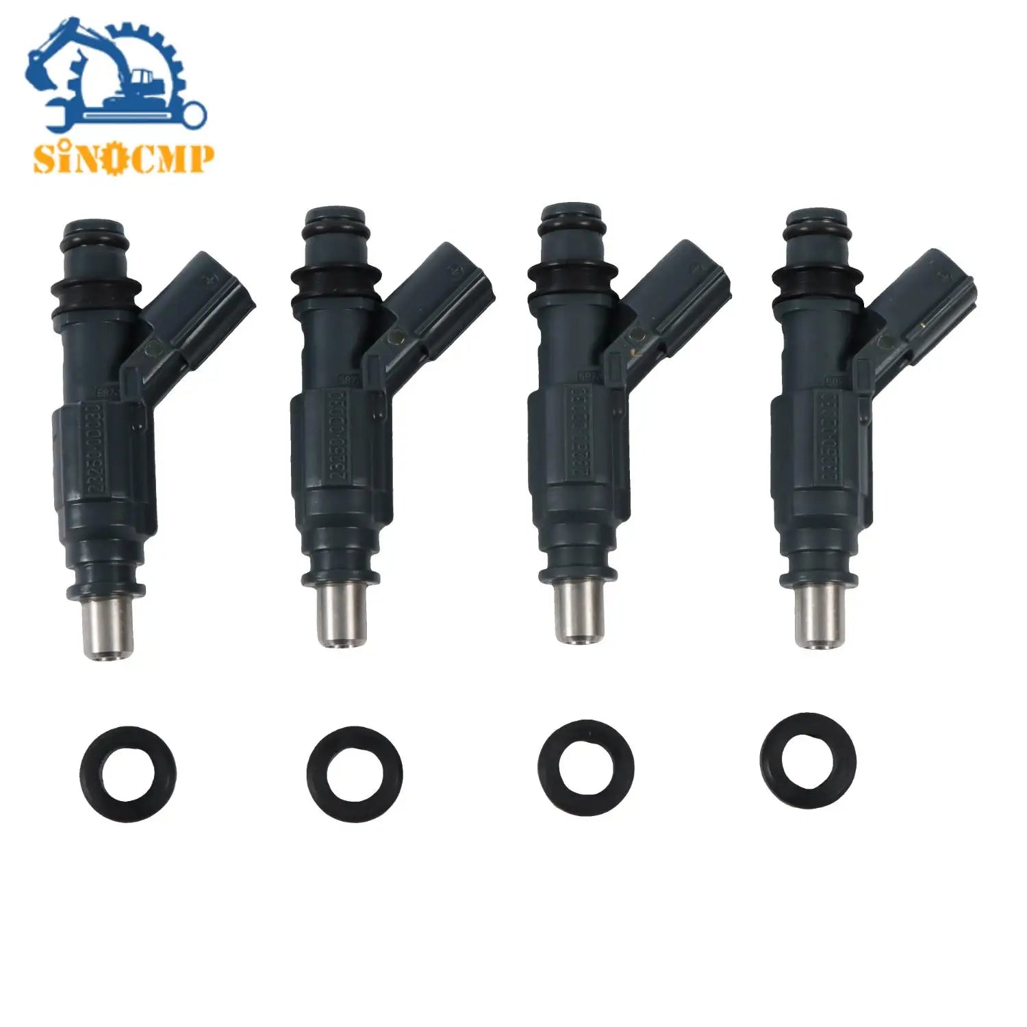 Fuel Injectors 23250-0D030 23209-0D030 0280156019 23250-0D020 0280155936 Fit For Toyota Co