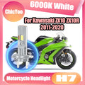 Moto Front Light H7 LED Motorcycle Headlight Canbsu Plug And Play 6000K White CSP Chips Fo