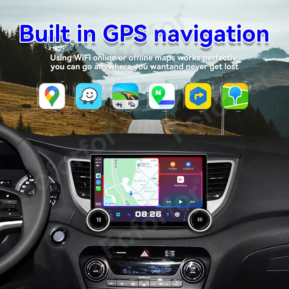 Immersive Large Display Android 15 11.5 Inch Crystal Clear HD Touch GPS Multimedia Stereo