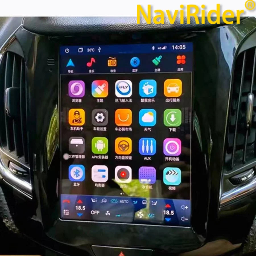 Head Unit For Chevrolet Cruze LTZ 2015-2018 Wireless Carplay Navirider 10.4'' GPS Screen C | AUTOKITSHOP