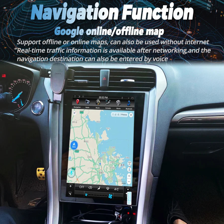 Android 13 1920*1080 2K Screen 256GB 13.8Inch 2Din Car Carplay For Ford Mondeo Fusion 2014 | AUTOKITSHOP