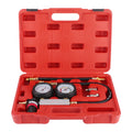 Cylinder Compression Pressure Tester Cylinder Leak Tester Double Pressure Gauge Compression Leak - Automotive LED Light