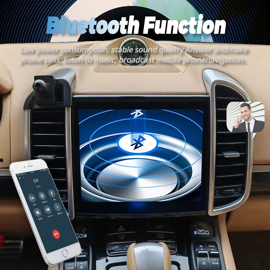 Carplay Android 13 Car Radio For Porsche Cayenne 2010 - 2017 Audio Multimedia Video Player | AUTOKITSHOP