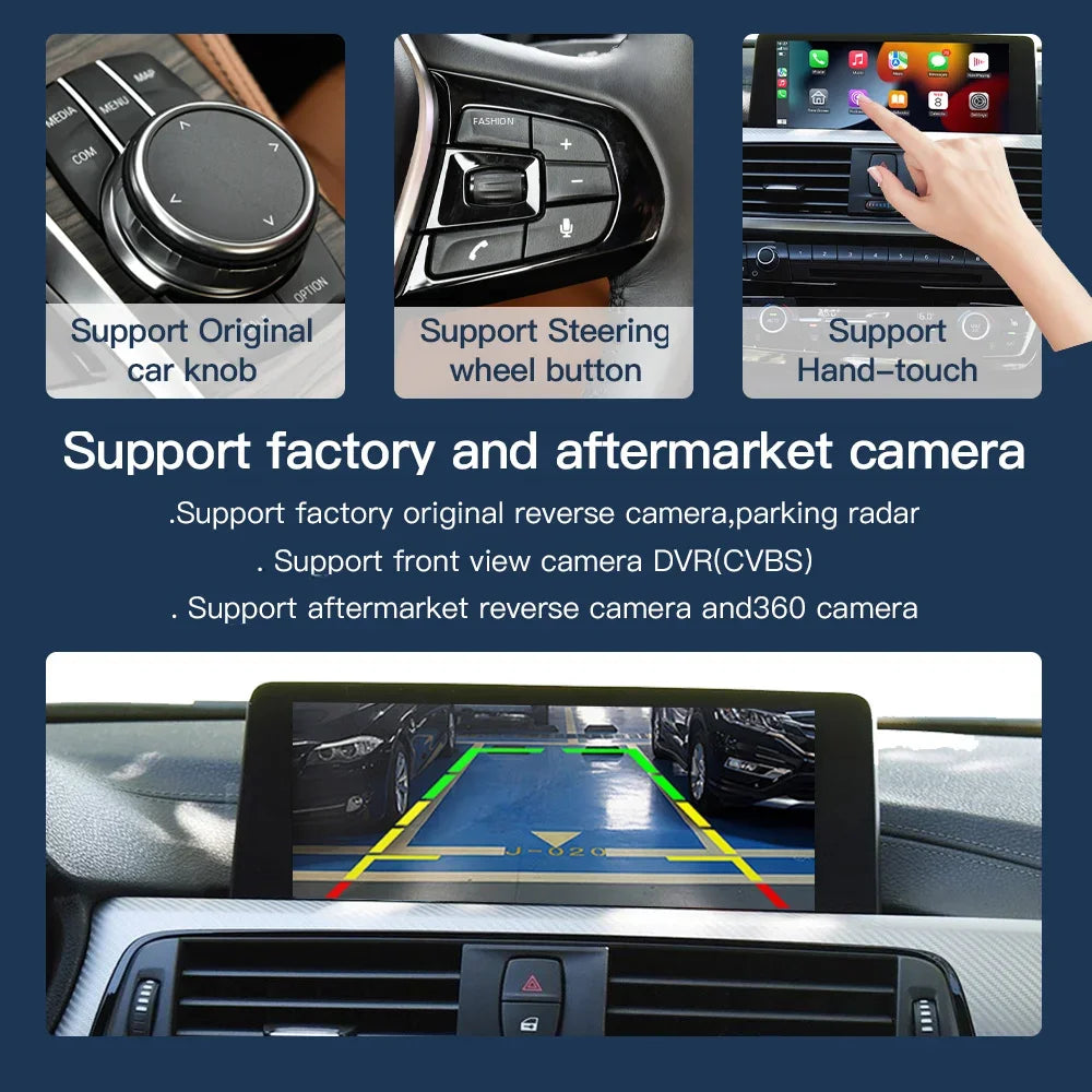 10.25'' Wireless Carplay Multimedia Display Screen Android Auto For BMW 1/2/3/4 Series F20 | AUTOKITSHOP