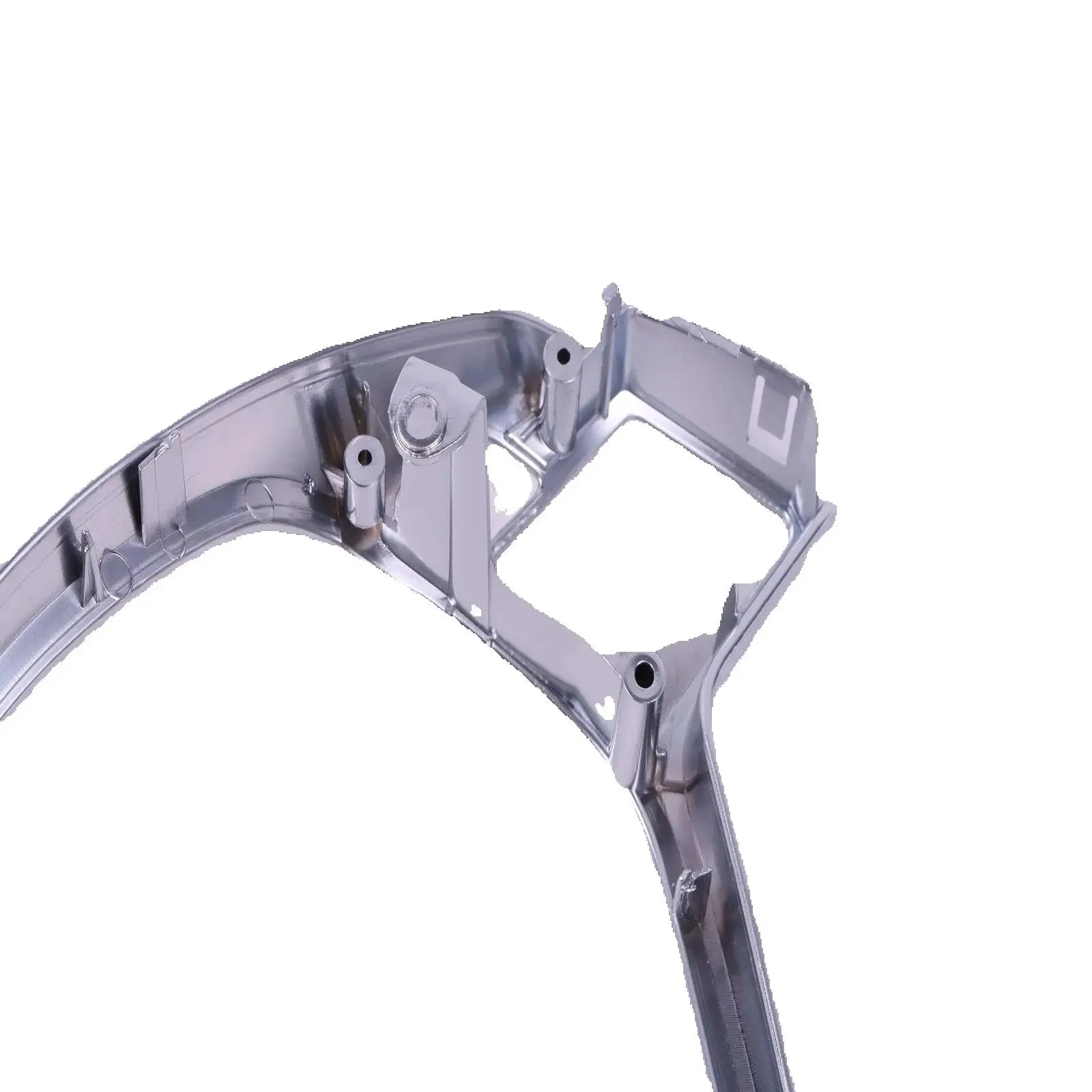 Steering Wheel Trim FOR Mercedes Benz W204 W212 0994640013 Silver ABS Steering Wheel Acces