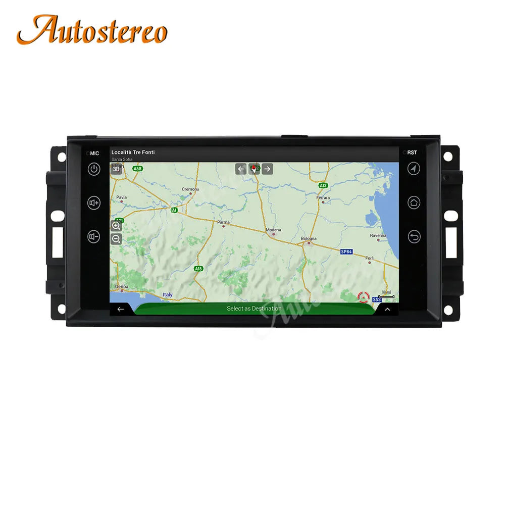 Android 14.0 Car Stereo For Jeep Renegade/Patriot Multimedia GPS Navigation Auto Radio Hea