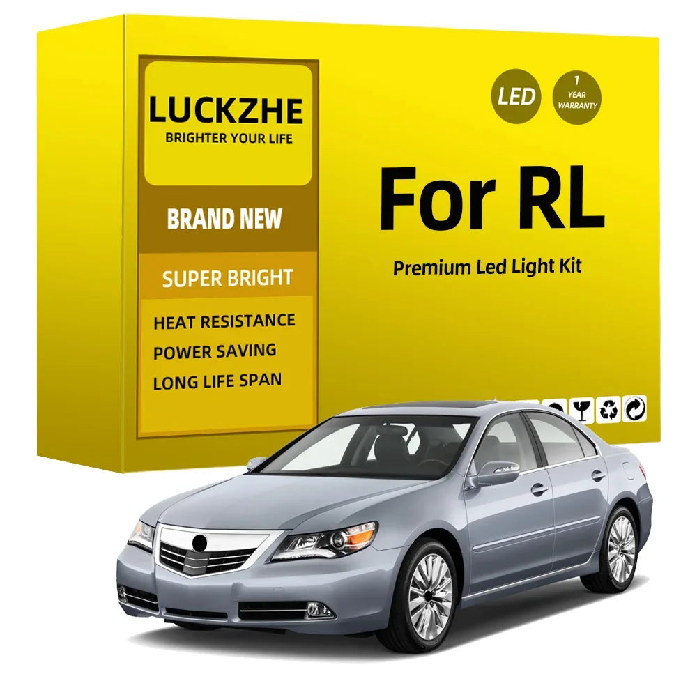 LED Interior Light Kit for Acura RL 1996-2007 - Canbus Dome Map Door Trunk Bulbs | AUTOKITSHOP