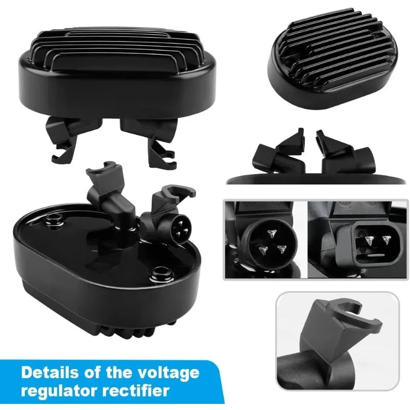 Professional Repair Accessory 74540-08 Voltage Regulator Rectifier Fit Harley Davidson Fat Boy S - Automotive LED Light