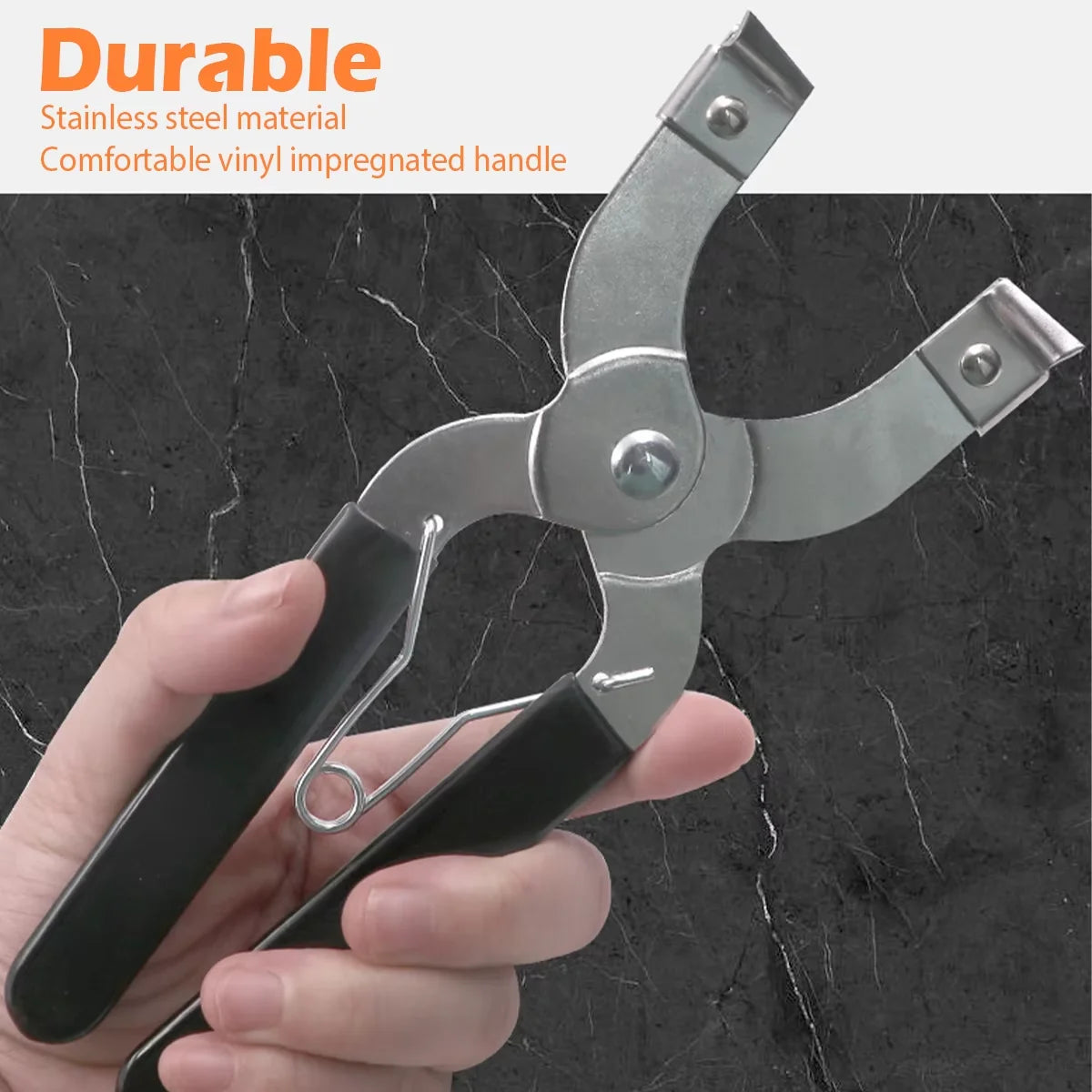 Piston Ring Installer Piston Ring Plier 53-175mm Piston Ring Compressor Tool Car Engine Vehicle  - Automotive LED Light