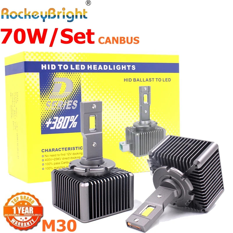 M30 canbus car lights Led headlight D1 D1S D3 D3S D5 D2 70W 8600LM CSP M30 D1 D2S D2R D5 l