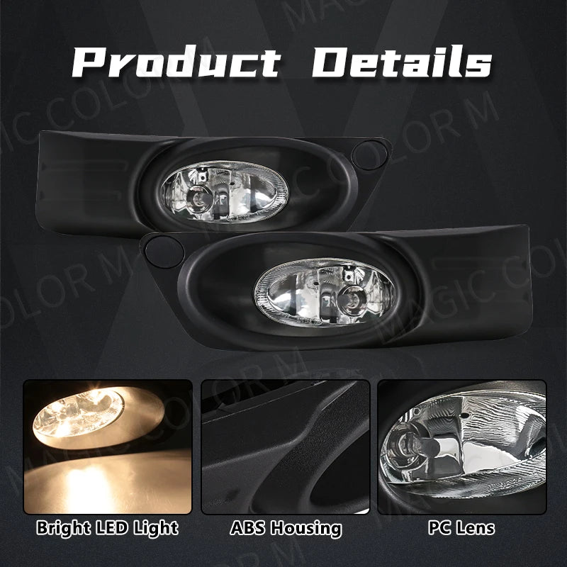 For Honda Fit / Jazz Shuttle 2011 2012 2013 2014 2015 2016 Fog Light Halogen Car Front Bum | AUTOKITSHOP