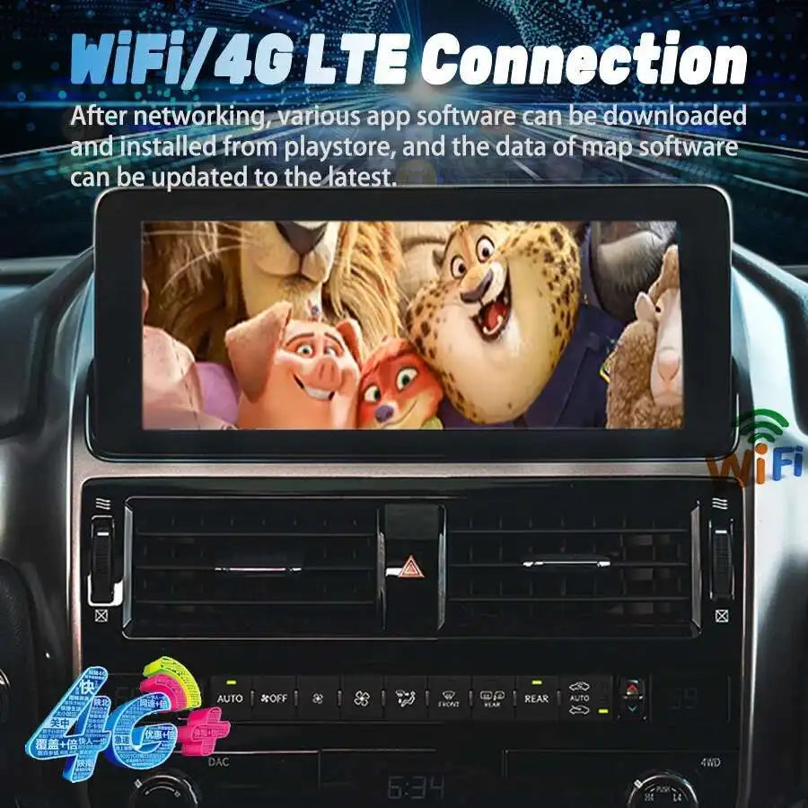 CarPlay For Lexus GX400 GX460 2009-2022 Multimedia Video Player WIFI Stereo Head Unit Navi | AUTOKITSHOP