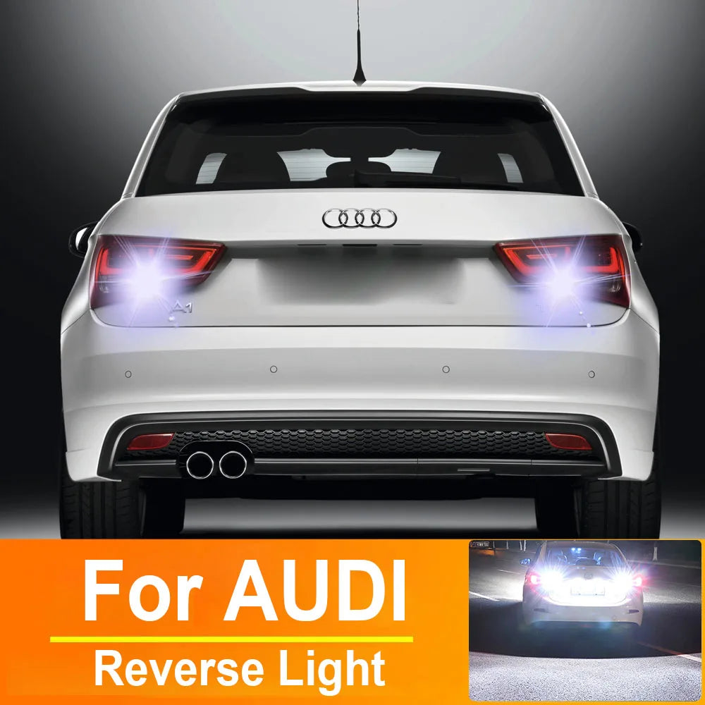 2-Piece LED Interior Light Kit for Audi A1 8X1 8XK A3 8P A4 B9 B8 A5 8T A6 C7 C6 A8 4E Vehicles Parts Canbus Bulbs - ...