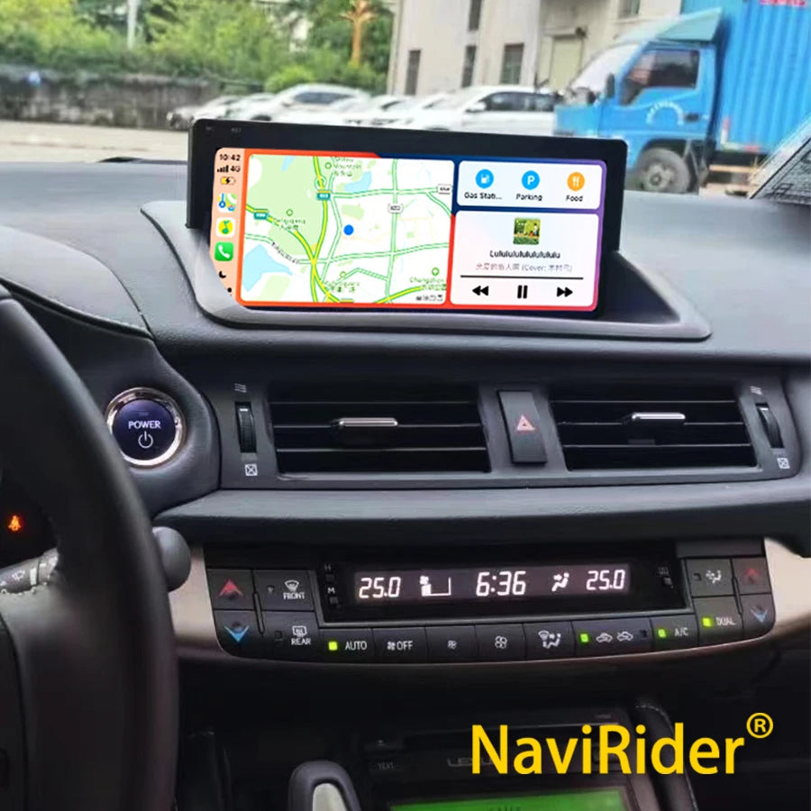 Android 14 For Lexus CT CT200 CT200h 2012 - 2020 Stereo Multimedia Video Player 4G LTE Car