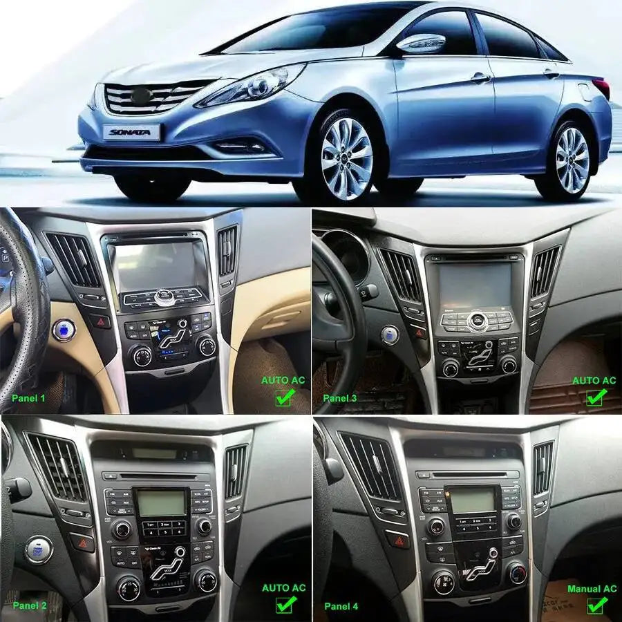 256GB Vertical Screen Android15 Car Radio For Hyundai Sonata 8 YF 2011-2015 Hybrid Multime | AUTOKITSHOP