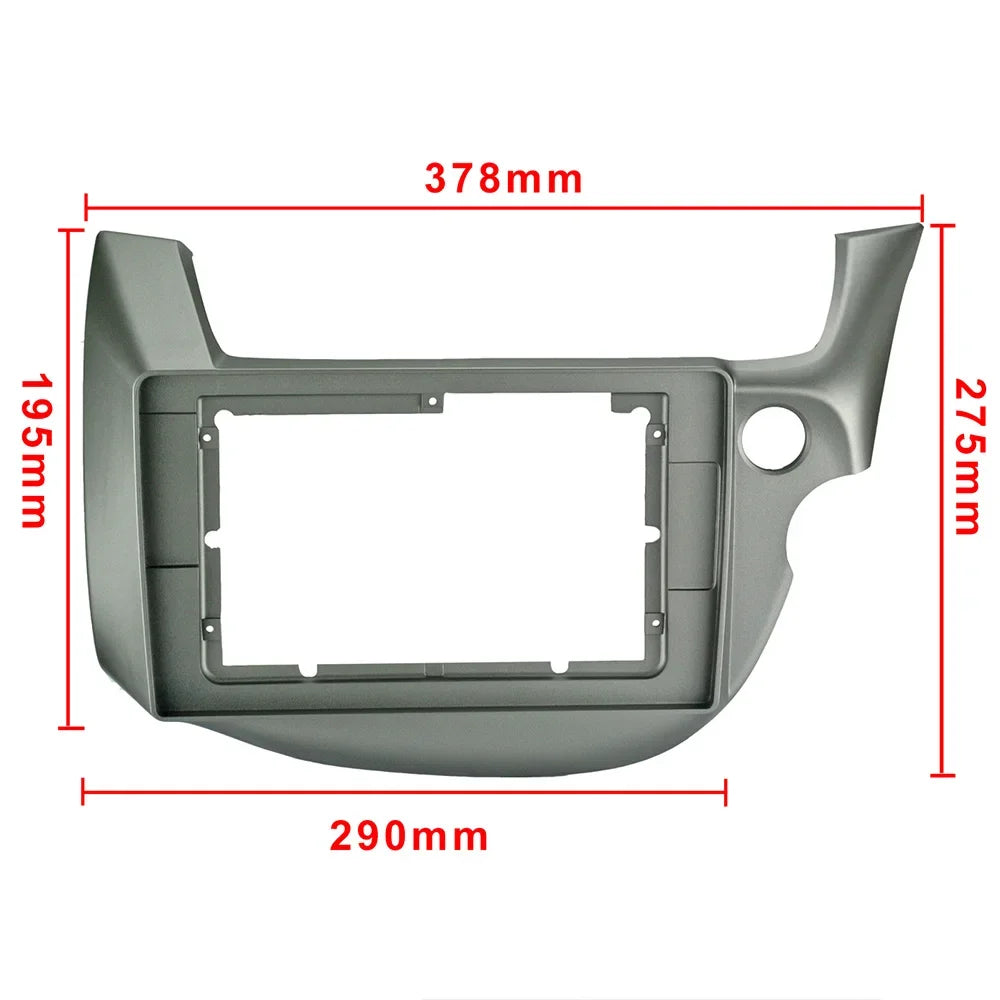 Fits 10.1 inch Car Fascia For HONDA Jazz 2008-2013 RHD Panel Dash Mount Installation Doubl | AUTOKITSHOP