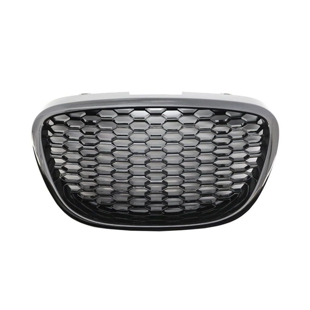 SINOCMP Glossy Black Front Honeycomb Grill Mesh For SEAT Leon MK2 1P1 2006-2009 Altea Tole