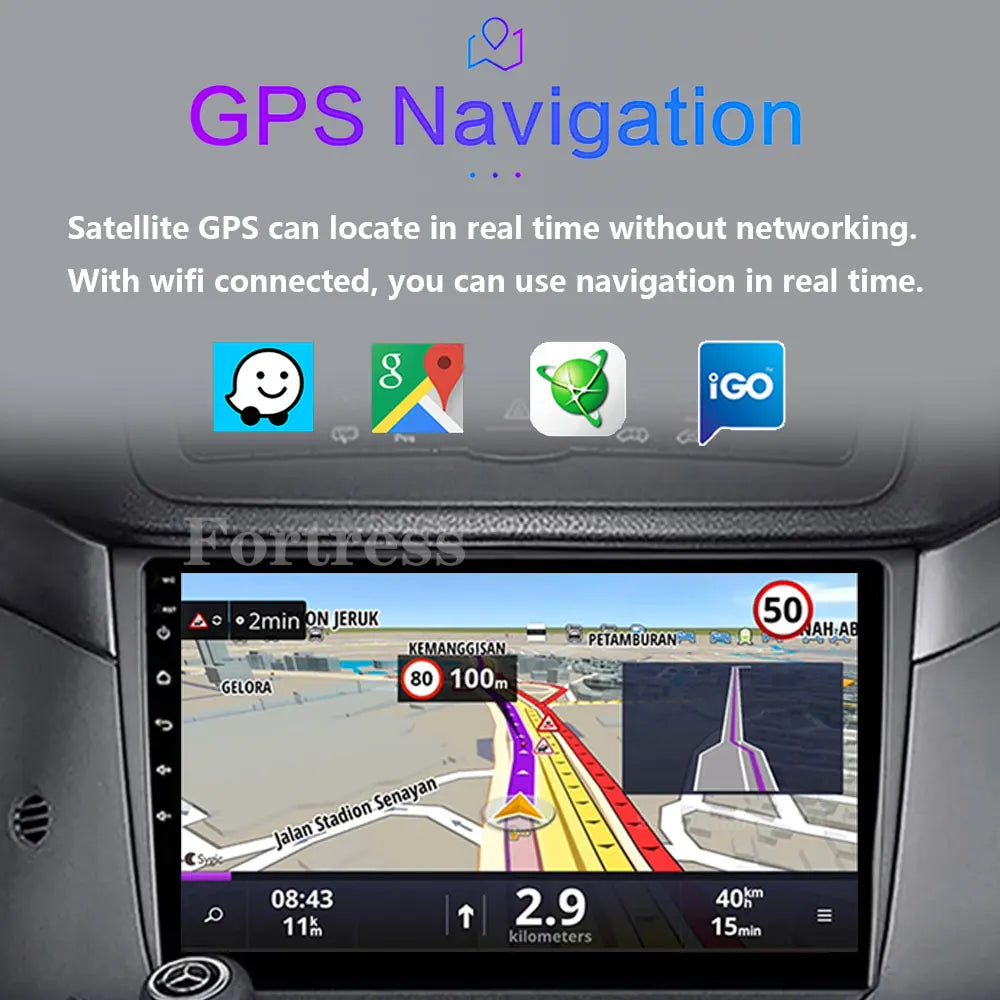 Android 16 Car Radio For Mercedes-Benz Vito 2 W639 Viano 2 2003 - 2015 Multimedia Video Pl