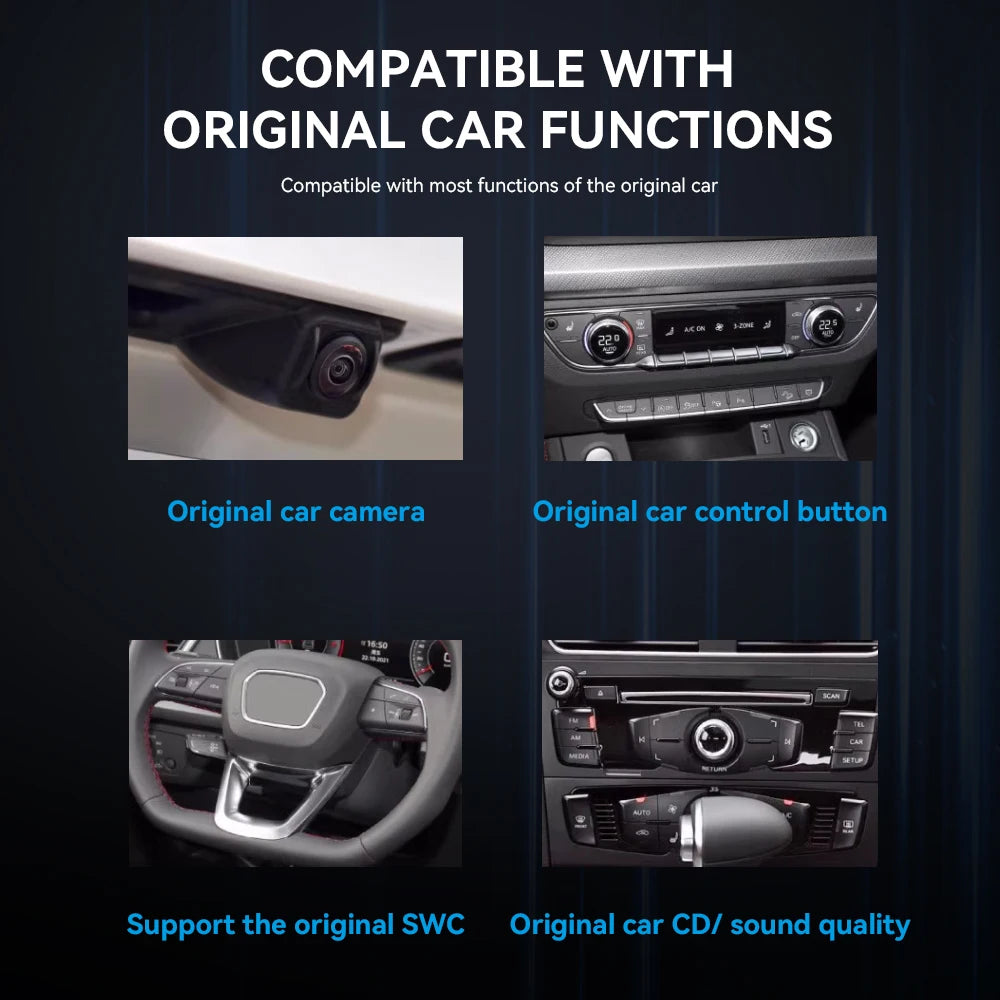 Android 13 Carplay For Hyundai AZERA Grandeur i55 2011 2012 2013 2014 Car GPS Navigation A
