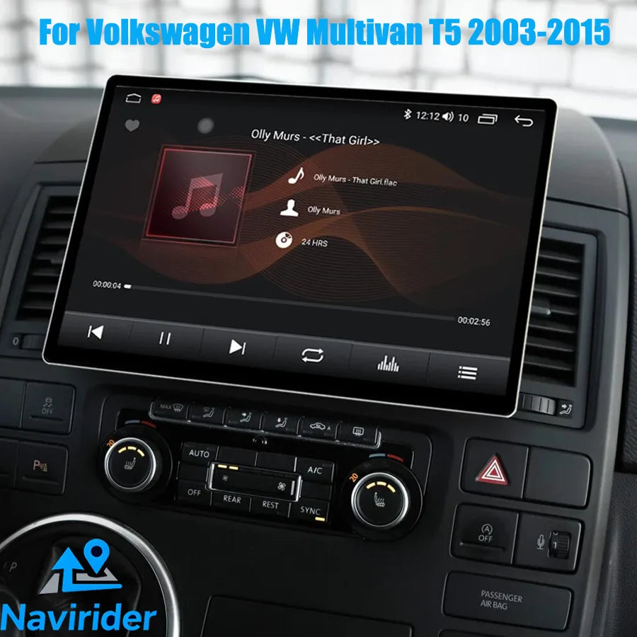 Multimedia Player For Volkswagen VW Multivan T5 2003-2015 Stereo Auto Carplay Head Unit 12 | AUTOKITSHOP