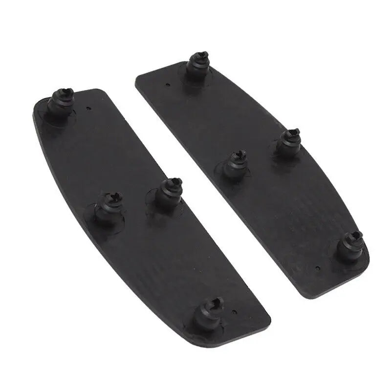 Motorcycle Black Front Rubber Rider Insert Footboard Floorboard Foot Peg For Harley Touring 1986 - Automotive LED Light