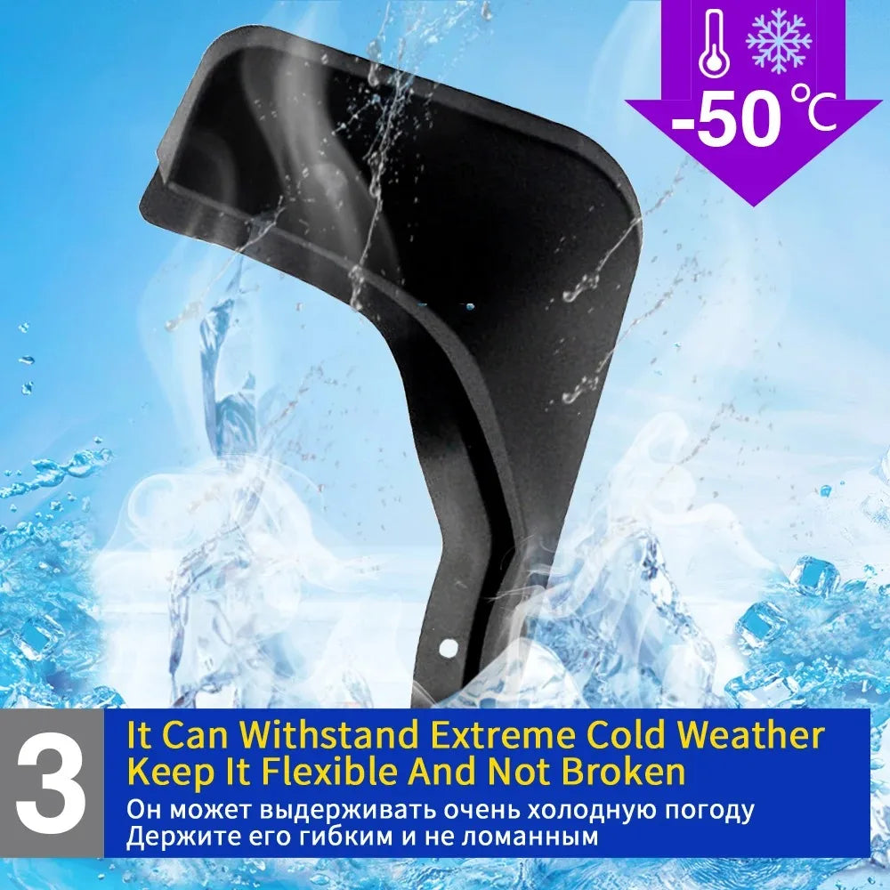 For Volkswagen Atlas Teramont Pro 2025 2026 2027 4PCS Car Fender Mudguards Anti-splash Mud | AUTOKITSHOP