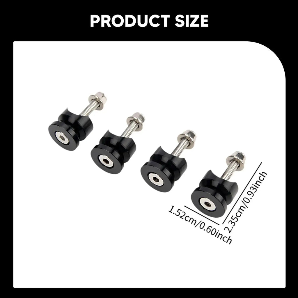 Motorcycle Side Box Quick Release Base Aluminum Alloy Protective Pad Impacts Base Replacement - Automotive LED Light
