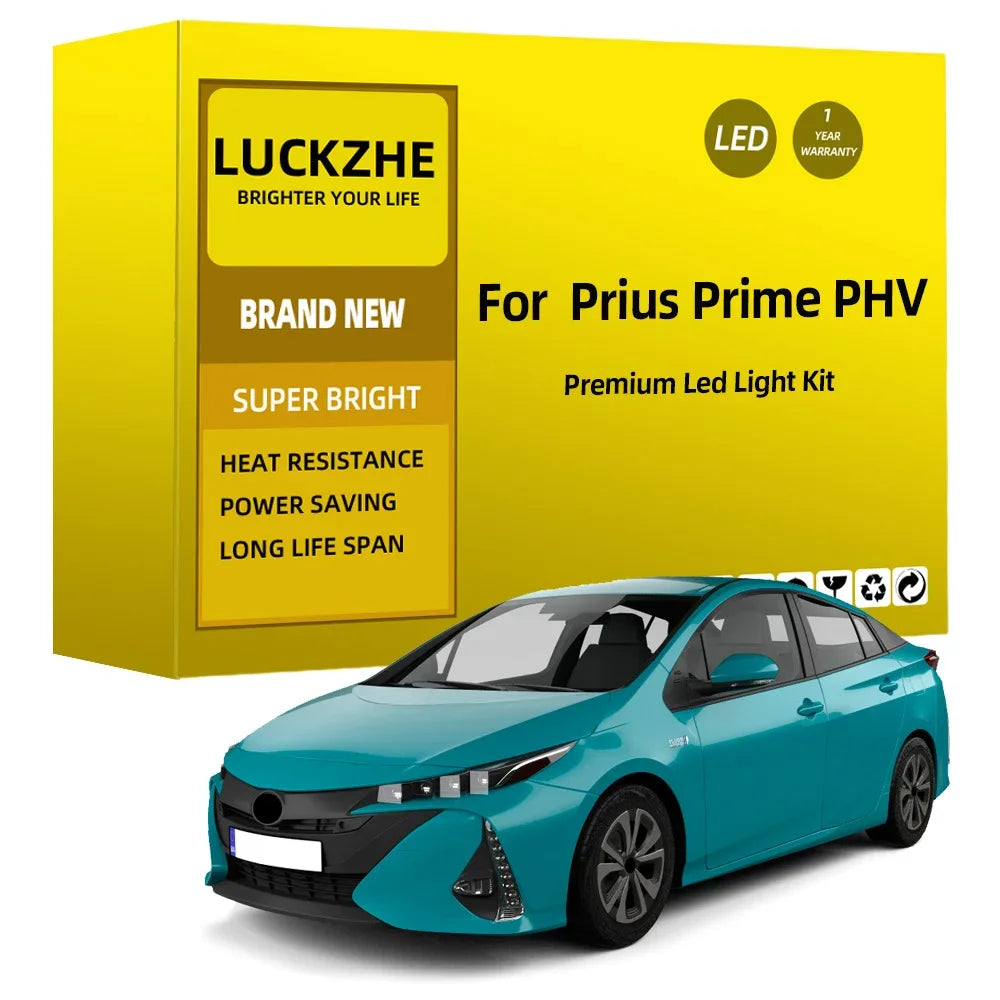 LED Interior Light Kit for Toyota Prius Prime PHV ZVW52 - Canbus Error-Free Bulbs | AUTOKITSHOP