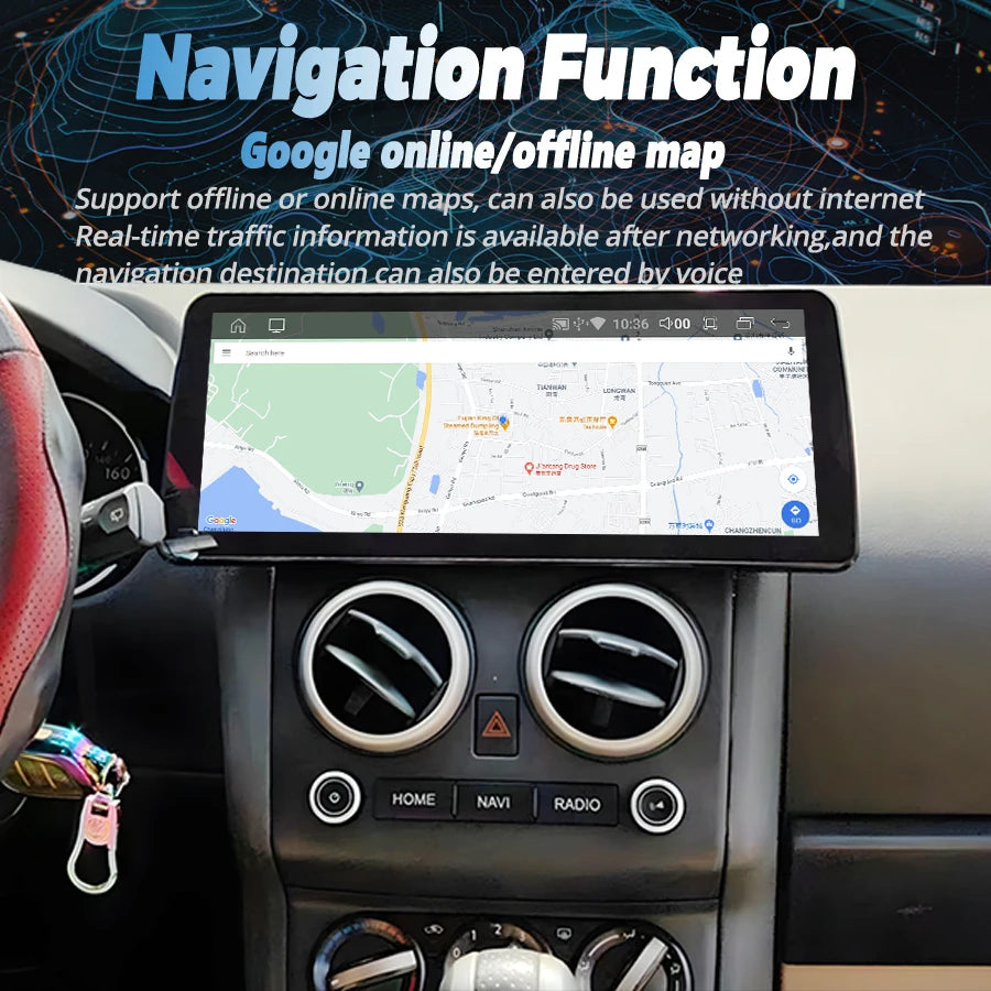 12.3“ Android 14 For Nissan Qashqai 2007-2015 Multimedia Stereo Video Player Navigation GP | AUTOKITSHOP