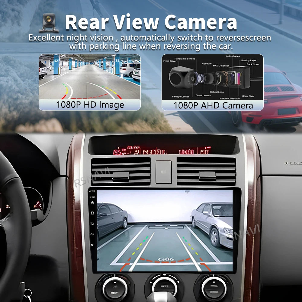 Android 16 Carplay Auto Car Radio For Mazda CX9 CX-9 CX 9 TB 2006-2016 Autoradio Multimedi