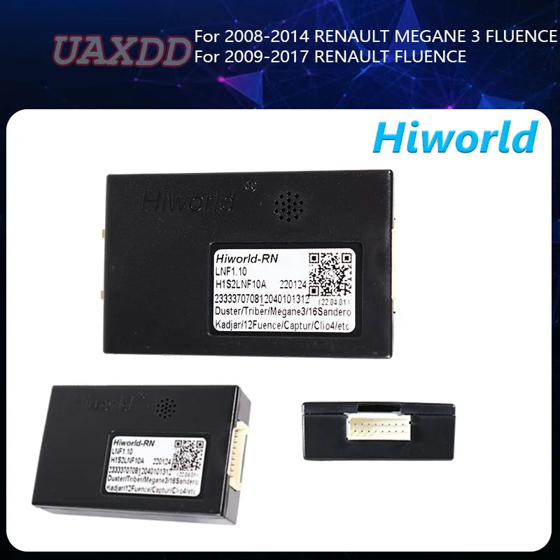 Canbus Box Hiworld LNF1 For 2008-2017 RENAULT DUSTER MEGANE 3 FLUENCE Wiring Harness Power